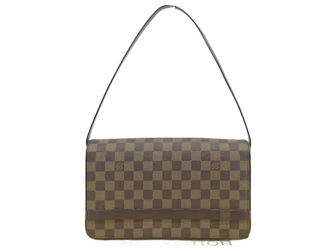 Borsa a Spalla Lunga Damier Tribeca Louis Vuitton N51160 Marrone