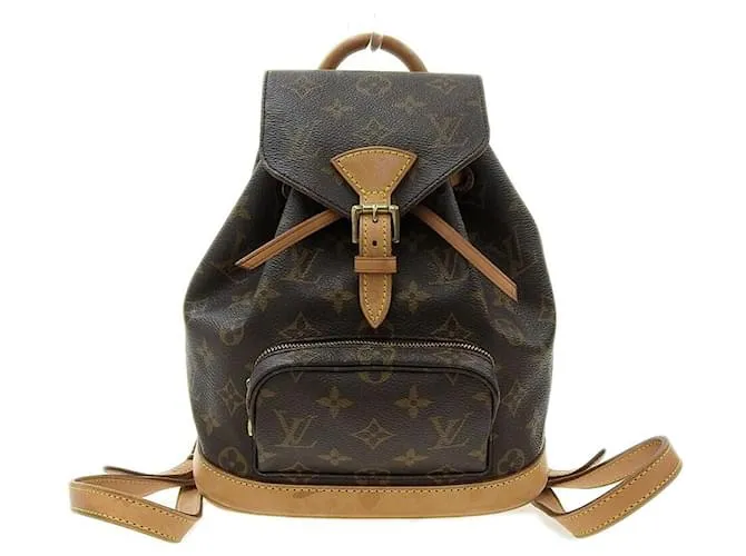 Zaino Mini Montsouris Monogram M51137 di Louis Vuitton Marrone