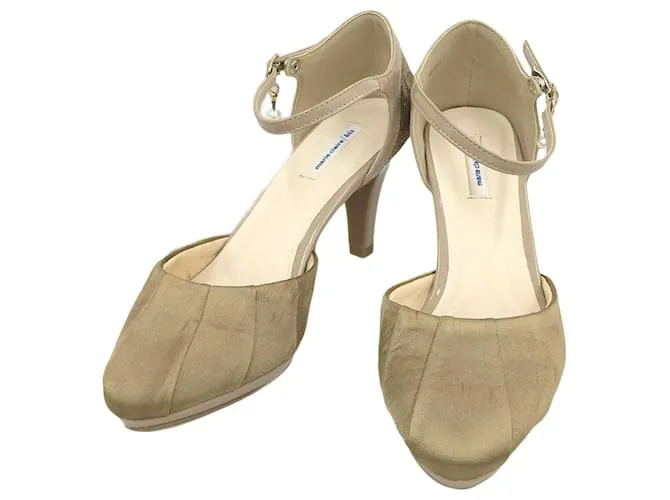 Autre Marque Décolleté in satin Marie Claire 23,5 cm Rosso