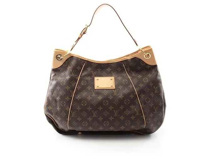 Borsa a Spalla Galliera GM Louis Vuitton Marrone Monogramma