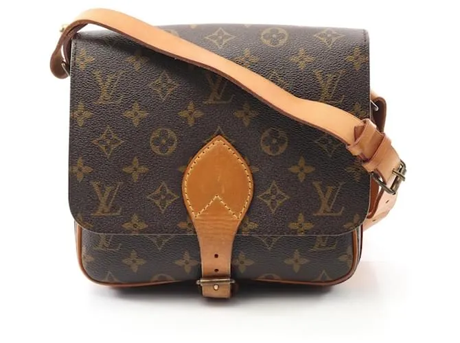 Borsa a Spalla Louis Vuitton Carte Ciel MM Marrone Monogramma