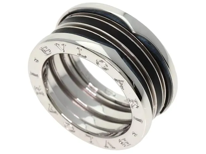 Bulgari Anello B.zero1 4 bande in oro bianco 18K Bvlgari