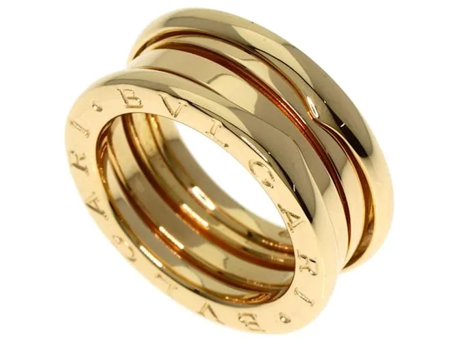 Bulgari Anello B.zero1 a 2 bande in oro giallo 18K Bvlgari