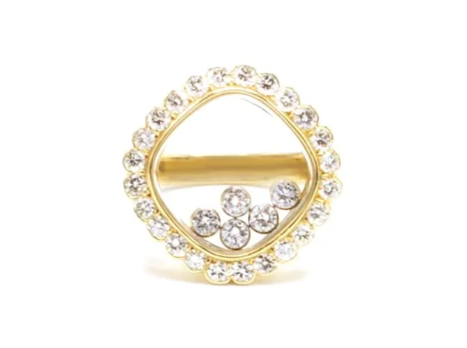 Anello "Happy Diamonds" di Chopard. D'oro