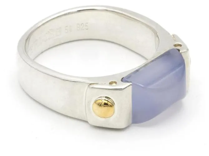 Ring Anello Hermès. Argento