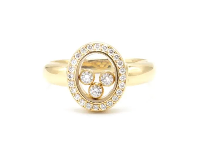 Anello Chopard "Happy Diamonds". D'oro
