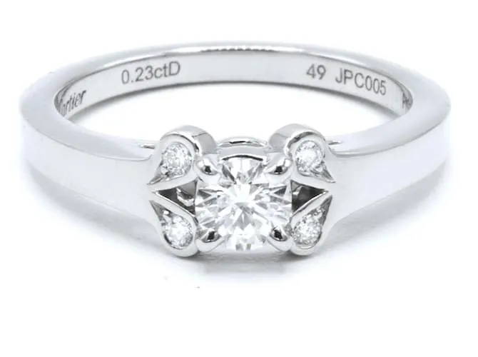 Anello "Ballerine" Cartier. Argento