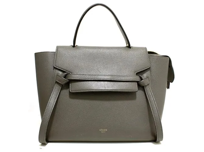 Céline Borsa a cintura Celine taglia Micro. Grigio