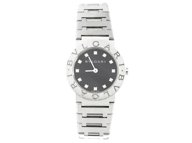 Orologio Bulgari, modello "Tubogas". Argento