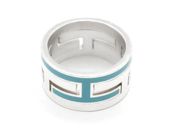 Ring Anello "Move" di Hermès. Argento