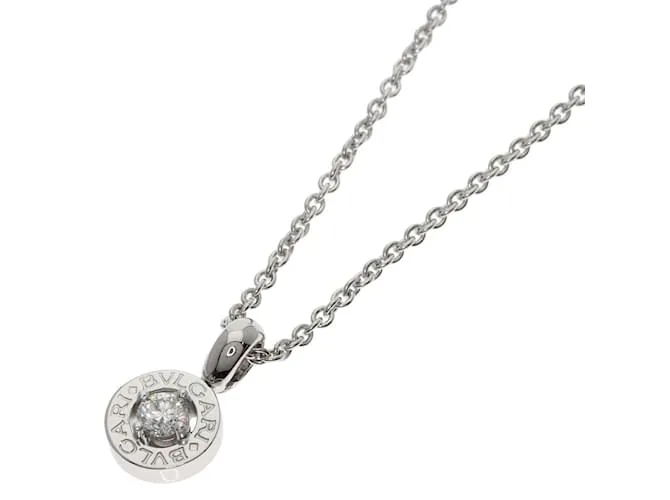 Bulgari Collana Bvlgari Bvlgari con diamanti in oro bianco 18K