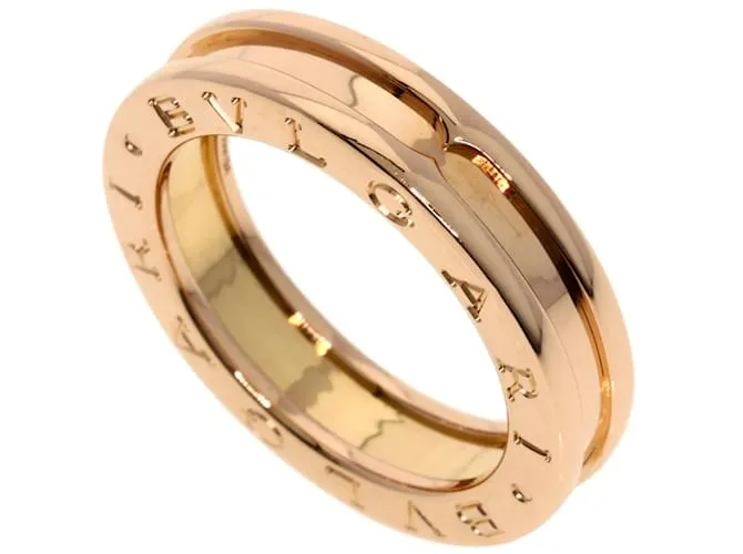 Bulgari Anello B.zero1 1-Band in oro rosa 18K di Bvlgari