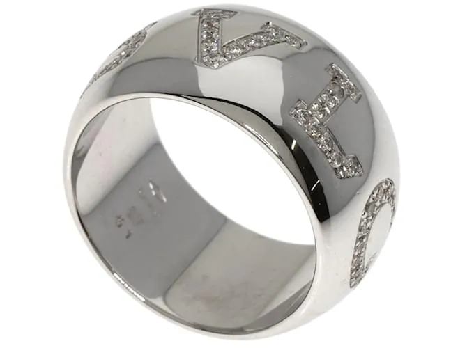 Bulgari Anello Bvlgari Mono Diamond #51 in oro bianco 18K