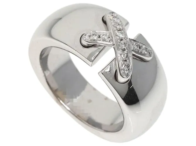 Anello Liens di Diamante Chaumet in Oro Bianco 18K