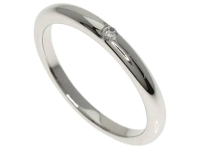 Bulgari Anello Bvlgari Fedi 1P in Platino con Diamante