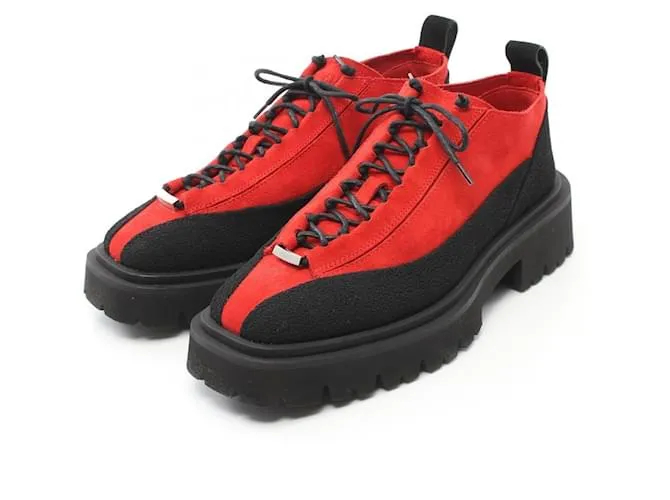 Salvatore Ferragamo SNEAKER Sneakers in camoscio Rosso