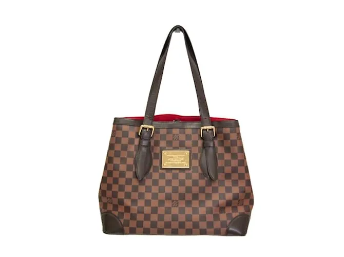 Borsa a spalla Hampstead MM Damier Louis Vuitton Marrone
