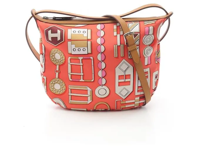 Borsa a Spalla Hermès Sursoie To-Go Multicolore Arancione