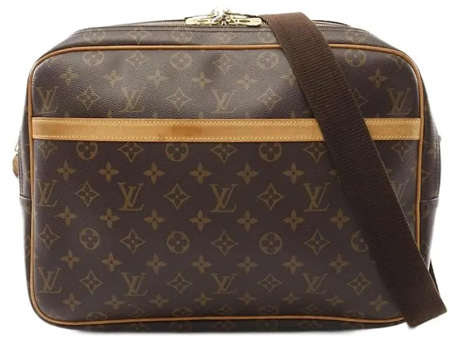 Borsa a Spalla Reporter GM Monogram Louis Vuitton Marrone
