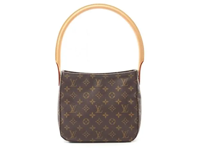 Borsa a Spalla Looping MM Louis Vuitton Marrone