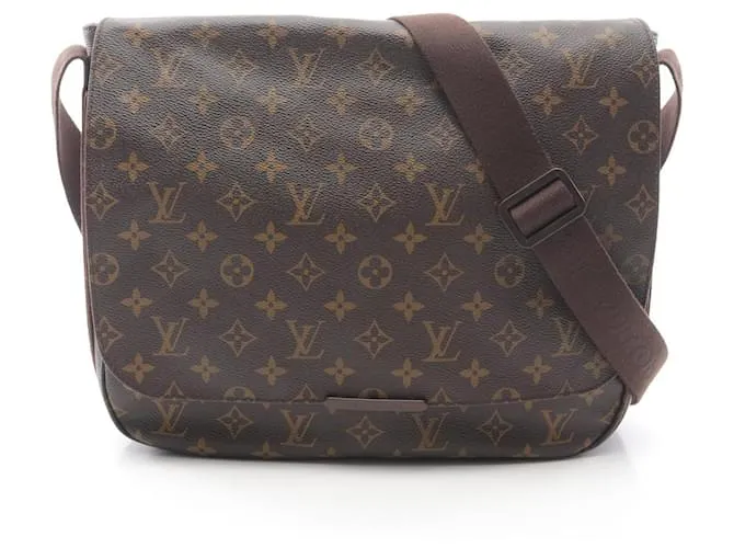 Borsa a Spalla Bobble MM Louis Vuitton Marrone Monogramma