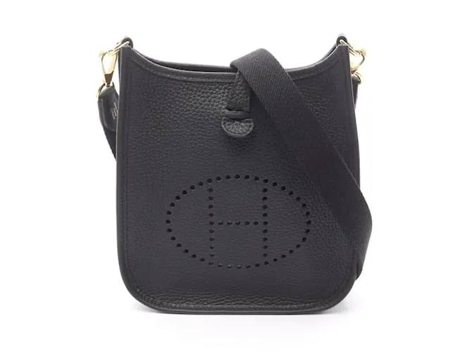 Borsa a Spalla Hermès Evelyn Amazon TPM Nero