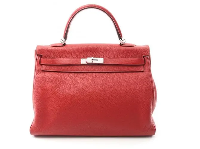 Borsa Hermès Kelly 35 Vermilion Rosso