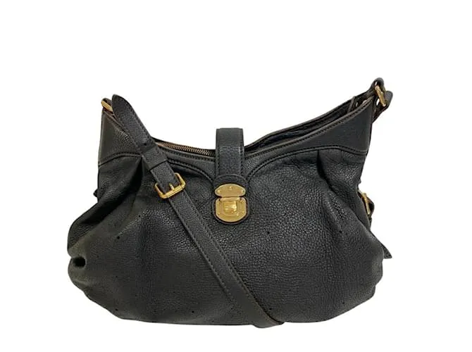 Borsa a Spalla Monogram Mahina XS Louis Vuitton Nero