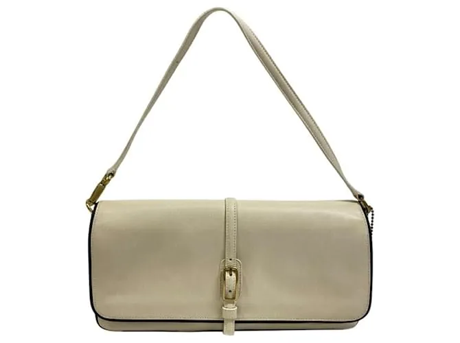 Borsa COACH in oro e bianco D'oro