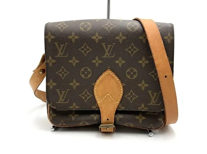 Borsa a Spalla Cartesière MM Louis Vuitton Marrone