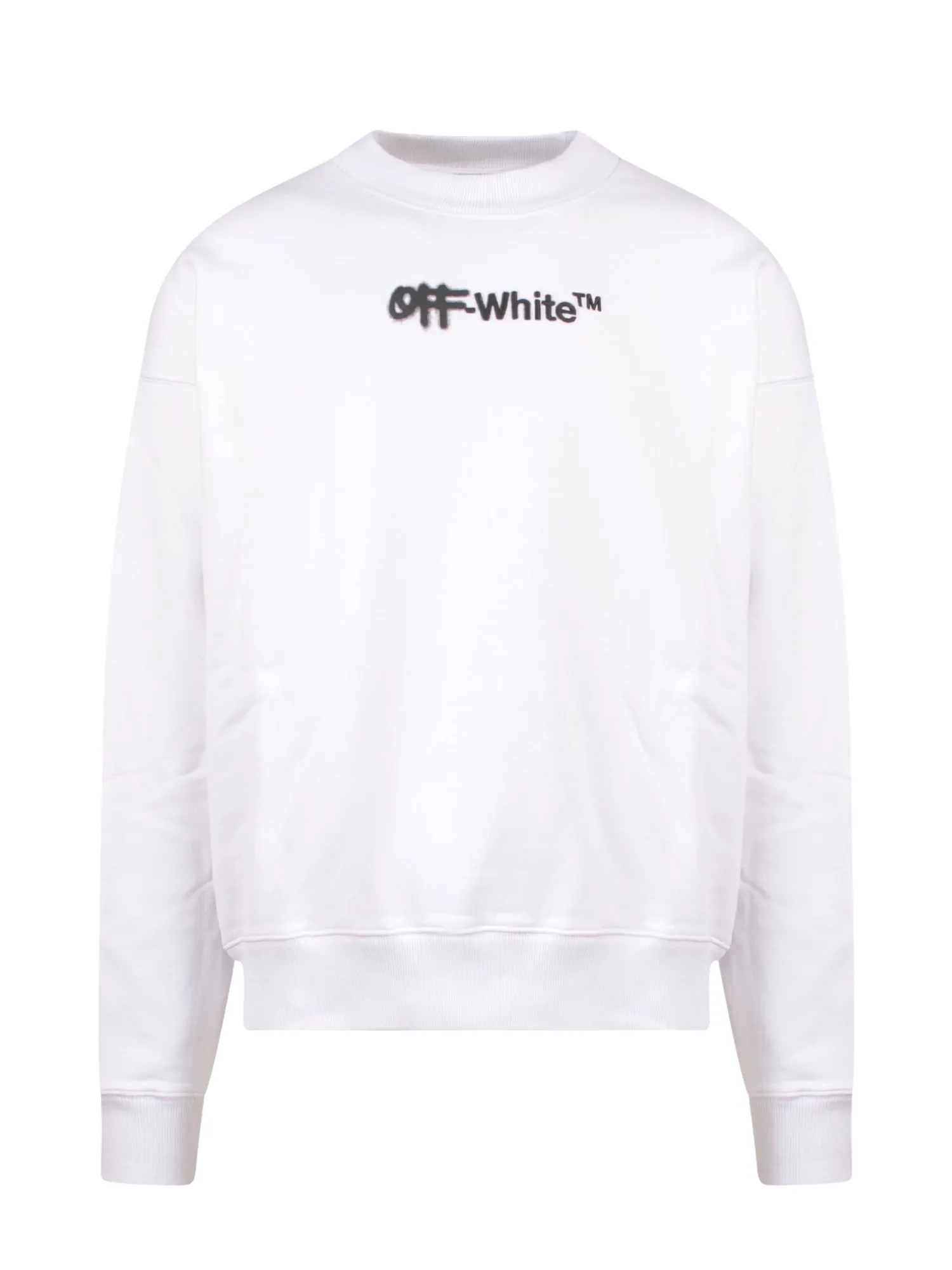 Cotton Sweatshirt With Frontal Logo