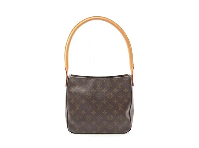 Borsa a Spalla Looping MM di Louis Vuitton Marrone