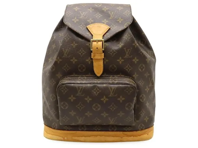 Zaino Montsouris GM in Monogramma Louis Vuitton Marrone
