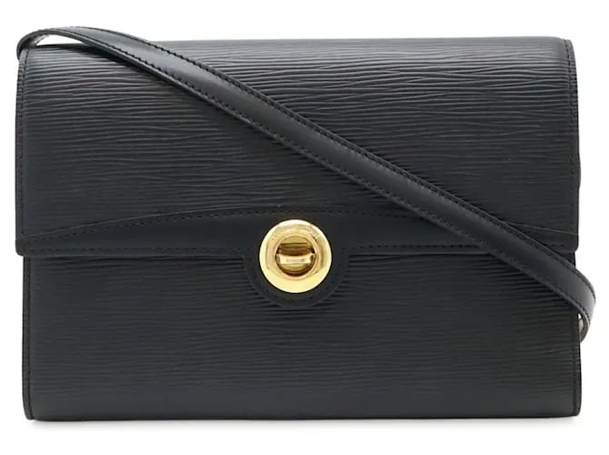 Borsa a Spalla Arches Epi Louis Vuitton Nero