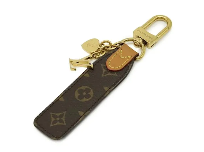 Portachiavi Monogram Louis Vuitton Marrone Monogramma