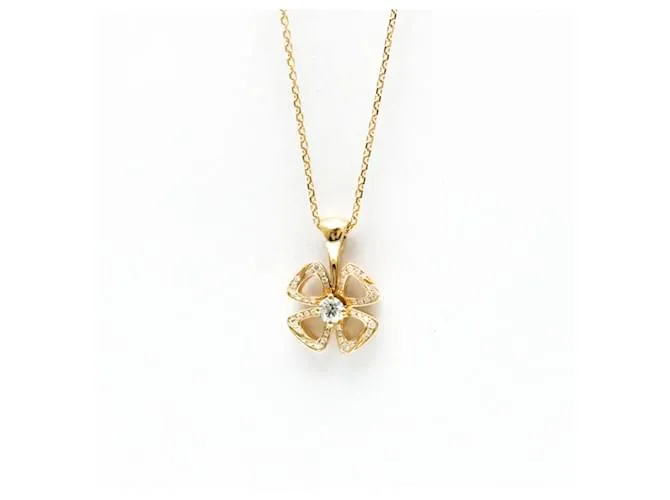Bulgari Collana di Diamanti Bvlgari Fiorever D'oro
