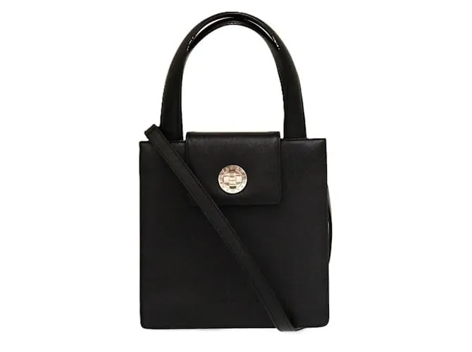 Bulgari Borsa in pelle Bvlgari 2 in 1 Nero