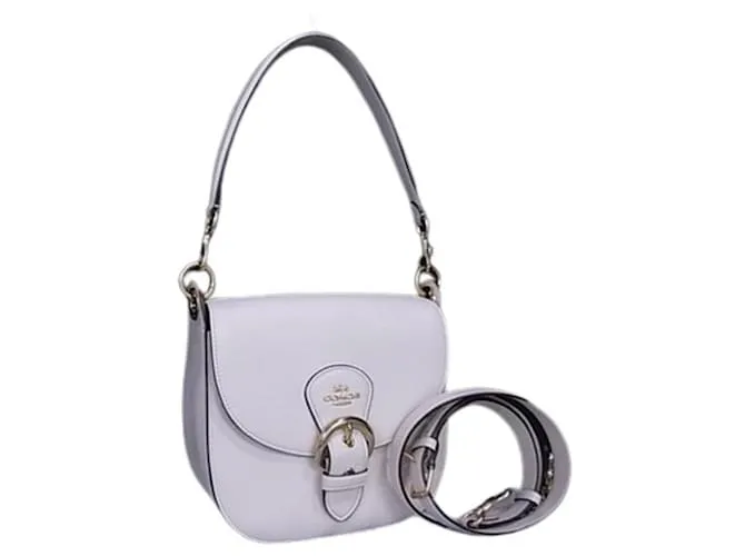 Borsa a Spalla Clio di COACH Bianco