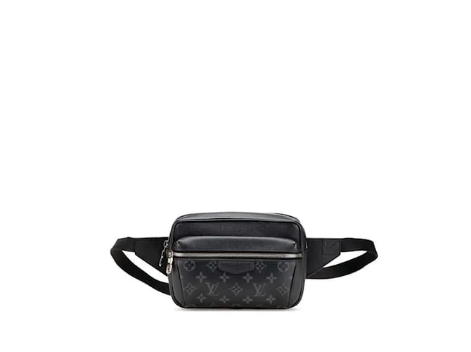 Borsa a marsupio Louis Vuitton Monogram Eclipse Taiga Rama Nero