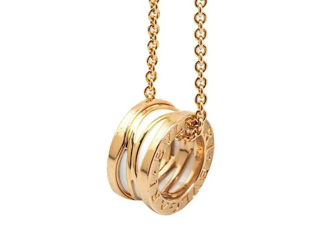 Bulgari Collana Bvlgari B.zero1 Legend Bianco D'oro