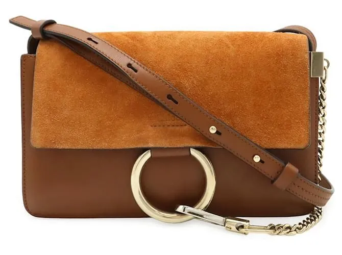 Borsa a Spalla FAYE di Chloé Marrone