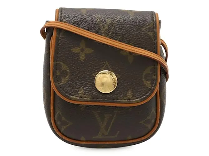Borsa a Spalla Mini Pochette Cancun Monogram Louis Vuitton Marrone