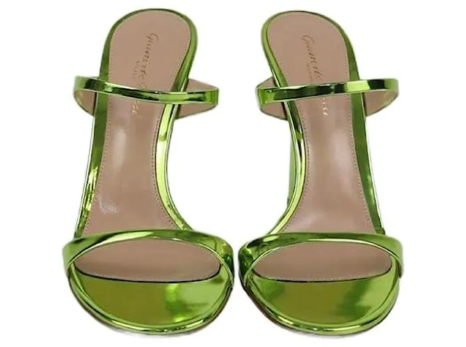 Sandali Metallici Kiwi Aura Gianvito Rossi