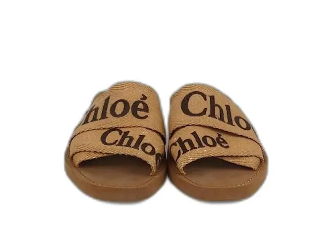 Chloé Mule in pelle marrone scuro Chloe