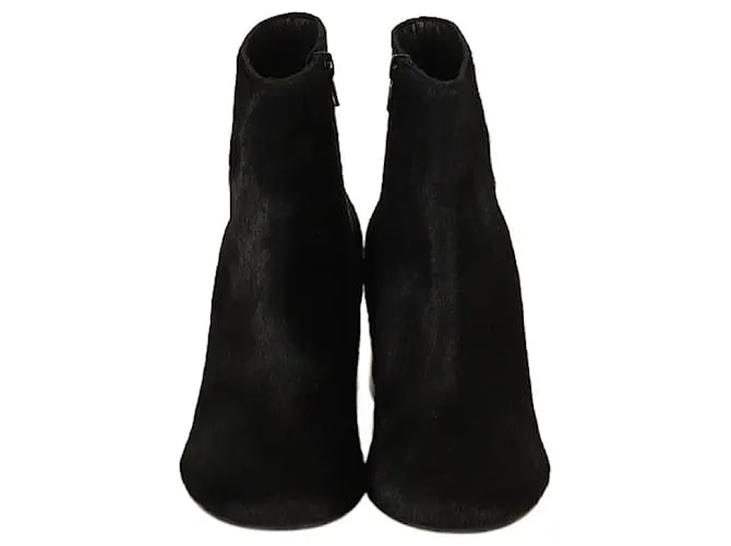 Stivali Tabi con Tacco Blocco Neri Maison Martin Margiela Nero