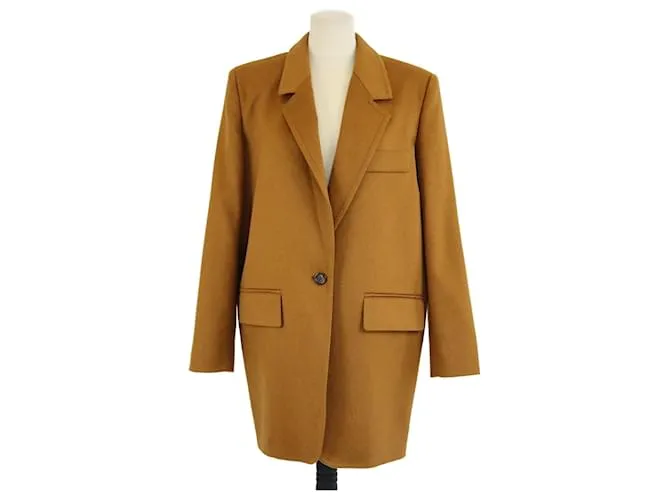 Max Mara Blazer camel a un bottone Marx Mara