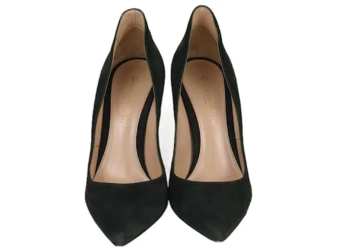 Pumps Elipsis Verde Scuro Gianvito Rossi