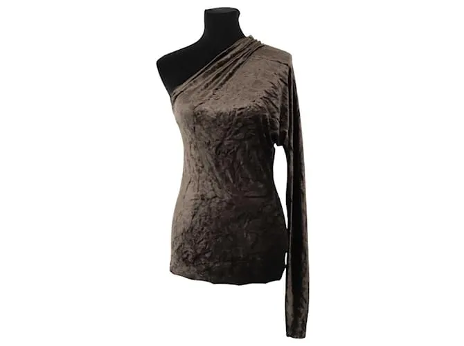 Rick Owens Top marrone