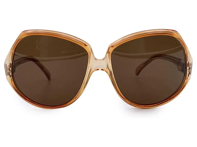 Yves Saint Laurent Occhiali da sole vintage arancioni DELIAS 50/18 135 mm Arancione