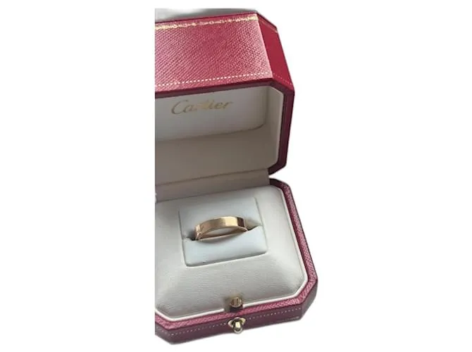 Anello di Nozze Cartier C Gold hardware